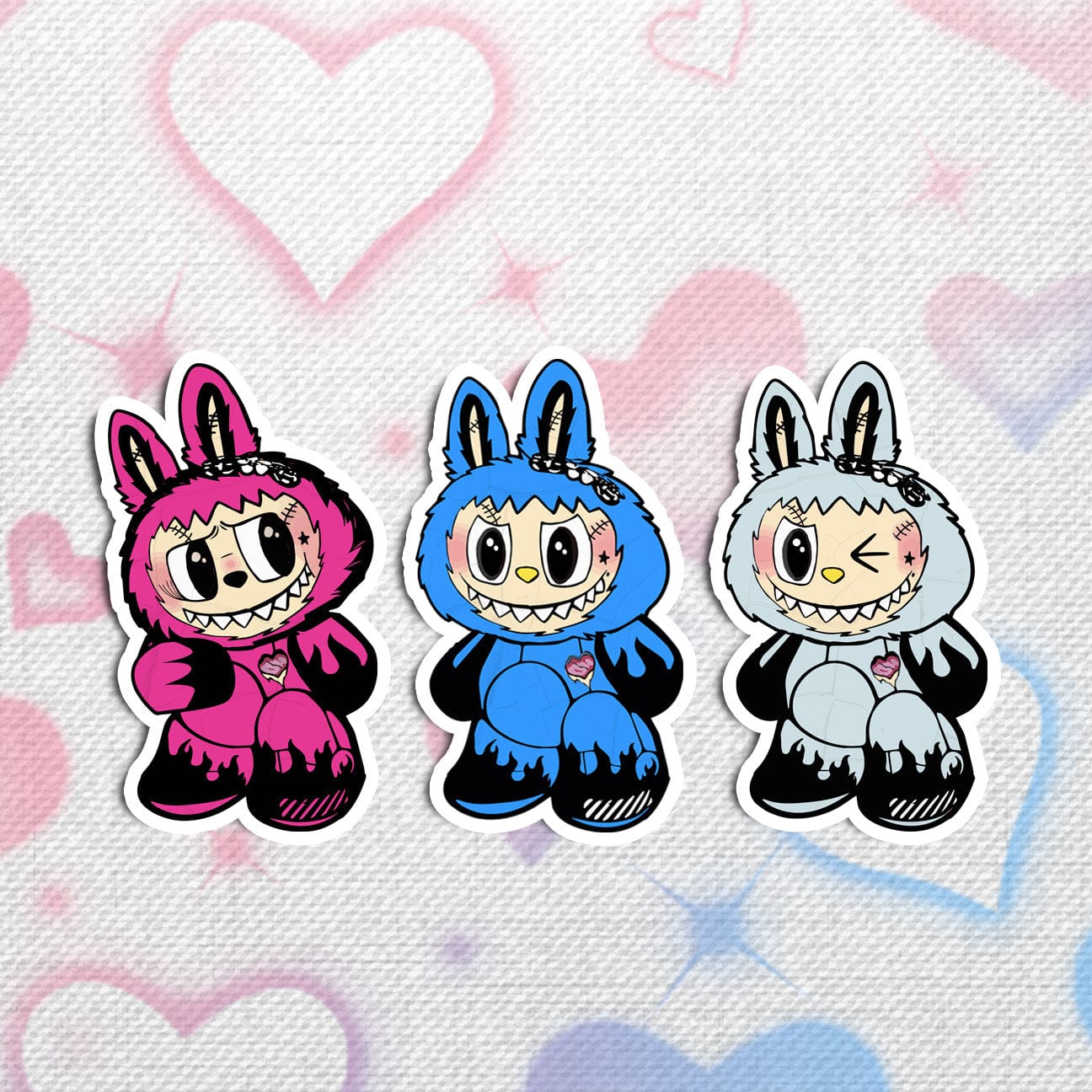 3 Custom Stickers