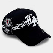 Jesús Cristo Black Snapback