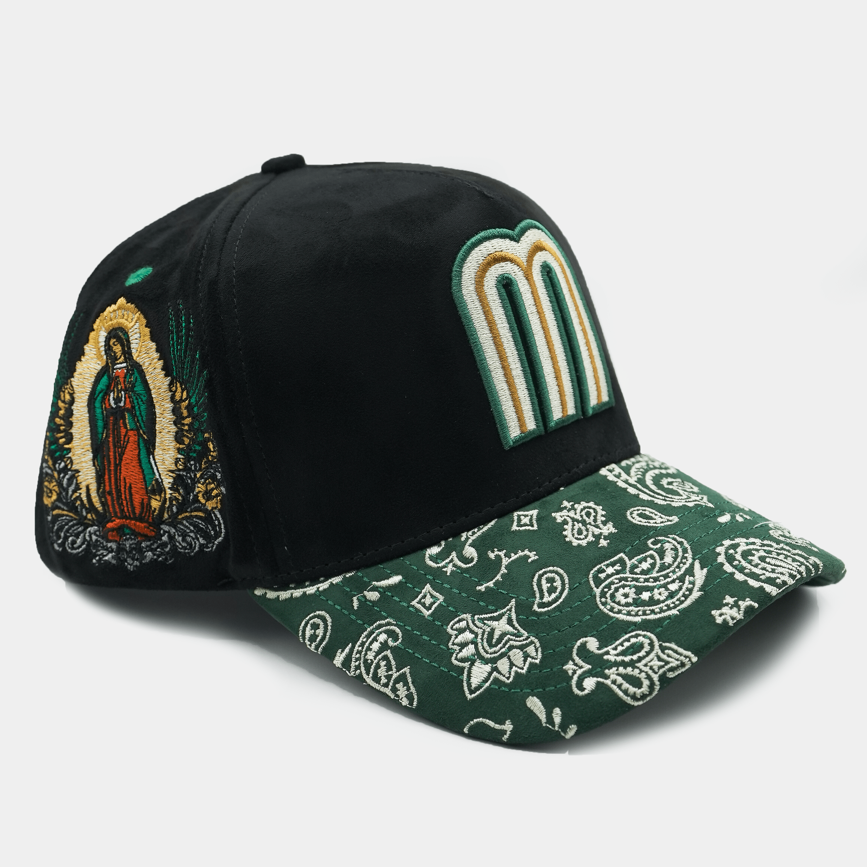 Lumbre Studioz | Virgencita Snapback - Olive Green