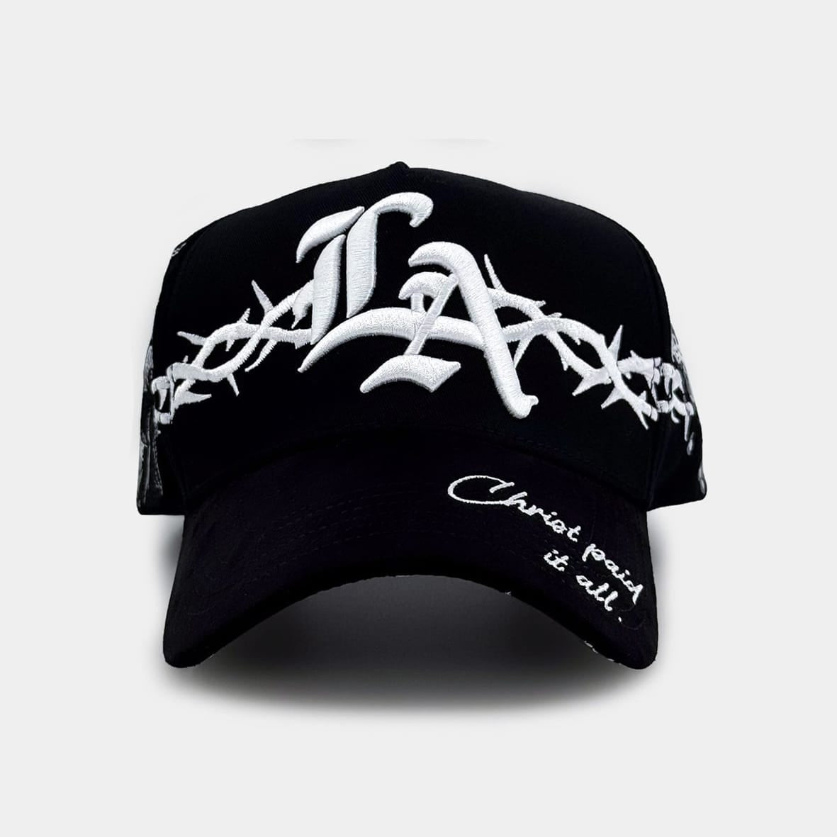 Jesús Cristo Black Snapback